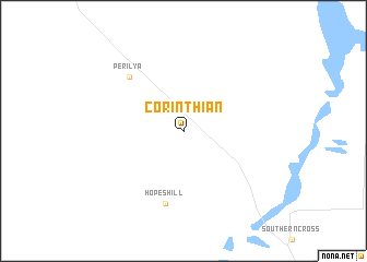 map of Corinthian