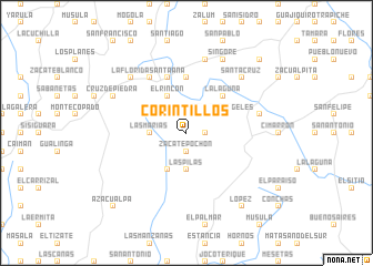 map of Corintillos