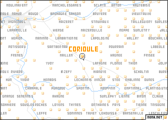 map of Corioule