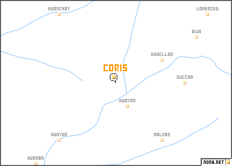 map of Coris