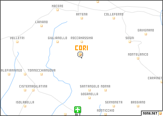 map of Cori