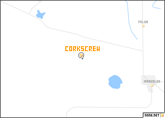 map of Corkscrew