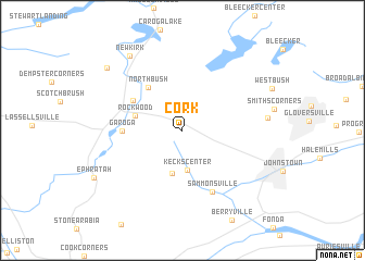 map of Cork