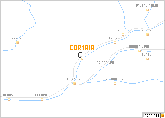 map of Cormaia