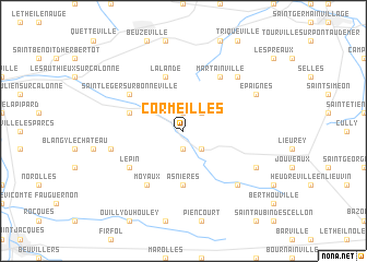 map of Cormeilles
