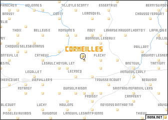 map of Cormeilles