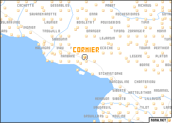 map of Cormier