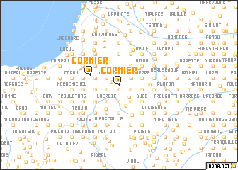 map of Cormier
