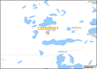 map of Cormorant