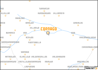 map of Cornago