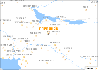 map of Cornahaw