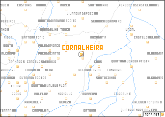 map of Cornalheira