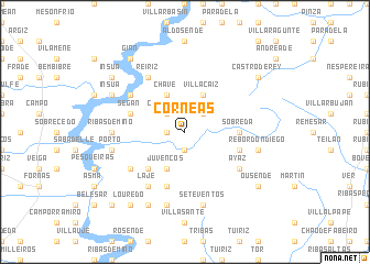 map of Córneas