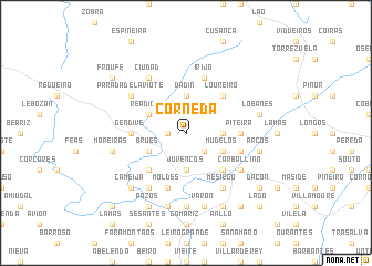 map of Corneda