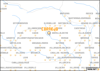 map of Cornejo