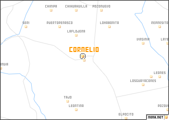 map of Cornelio