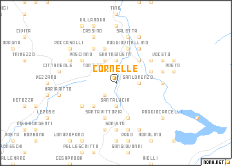 map of Cornelle