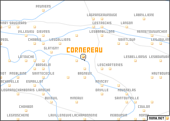 map of Cornereau