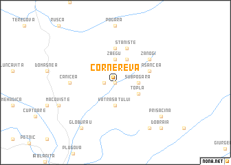 map of Cornereva