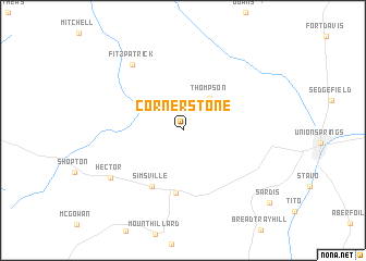 map of Cornerstone