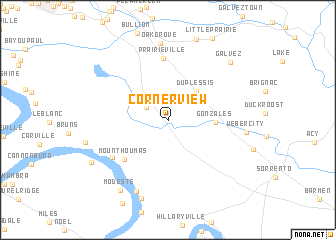 map of Cornerview