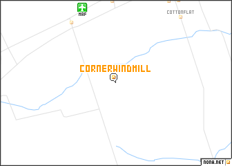 map of Corner Windmill