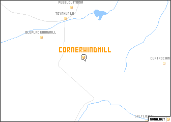 map of Corner Windmill