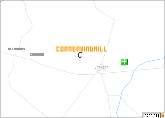 map of Corner Windmill