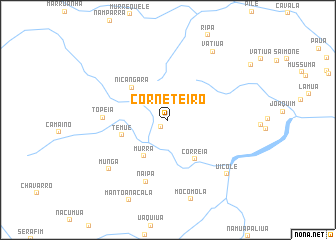 map of Corneteiro