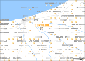 map of Corneuil