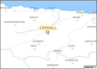 map of Cornhill