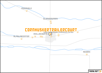 map of Cornhusker Trailer Court
