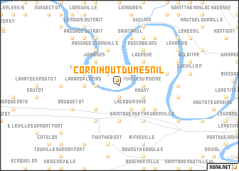 map of Cornihout-du-Mesnil