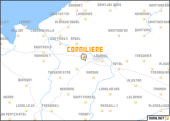 map of Cornilière