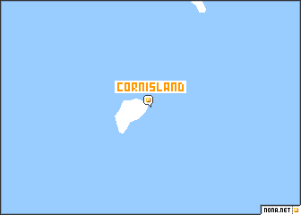 map of Corn Island