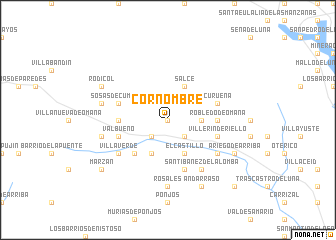 map of Cornombre