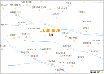 map of Cornova