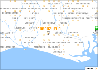 map of Cornozuelo