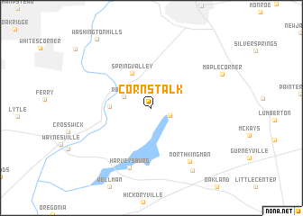 map of Cornstalk