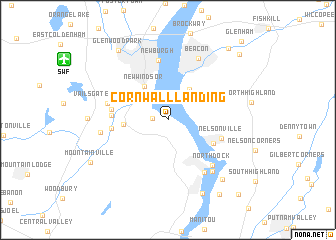 map of Cornwall Landing