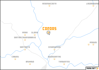 map of Coroas