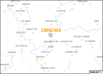 map of Coroches
