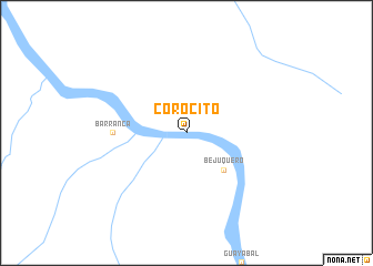 map of Corocito