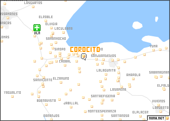 map of Corocito