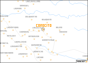 map of Corocito