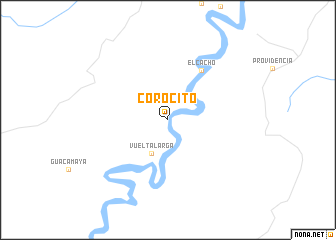 map of Corocito