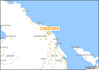 map of Corocoro