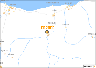 map of Coroco