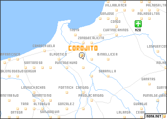 map of Corojito