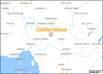 map of Coromata Media